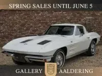 Usata Chevrolet Corvette Stingray 300 CV (220 kW) 1963 Bianco Coupé
