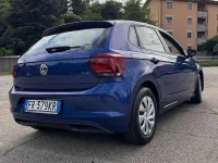 Usata VW Polo Comfortline 65 CV (47 kW) 2018 Blu/azzurro Utilitaria