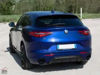 Usata Alfa Romeo Stelvio Ti 209 CV (153 kW) 2021 Blu/azzurro SUV