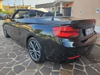 Usata BMW 218 Sport Line 150 CV (110 kW) 2018 Nero Cabrio