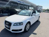 Usata Audi A3 Cabriolet Attraction 140 CV (102 kW) 2008 Bianco Cabrio