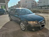 Usata Audi A3 Ambition 105 CV (77 kW) 2007 Nero Utilitaria