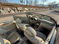 Usata Mercedes CLK200 Elegance 163 CV (119 kW) 2003 Nero Cabrio