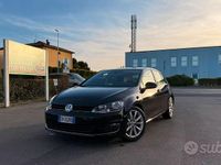 Usata VW Golf VII Highline 105 CV (77 kW) 2013 Nero Berlina