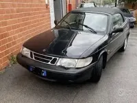 Usata Saab 900 Cabriolet 160 CV (117 kW) 1996 Nero Cabrio
