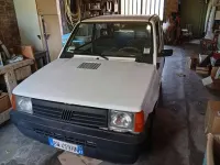 Usata Fiat Panda Young 54 CV (39 kW) 2001 Bianco Monovolume