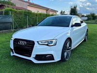 Usata Audi A5 S-line plus 190 CV (139 kW) 2016 Bianco Coupé