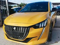 Usata Peugeot 208 GT-line 101 CV (74 kW) 2020 Giallo Utilitaria