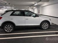 Usata VW T-Roc 110 CV (80 kW) 2021 Bianco SUV
