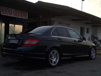 Usata Mercedes C180 AMG 156 CV (114 kW) 2010 Nero Berlina