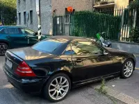 Usata Mercedes SLK200 192 CV (141 kW) 2022 Nero Cabrio
