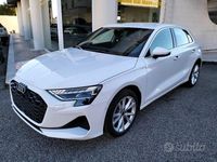 Usata Audi A3 Advanced 116 CV (85 kW) 2024 Bianco pastello Berlina
