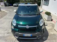 Usata Fiat 500L Trekking 105 CV (77 kW) 2015 Verde Monovolume
