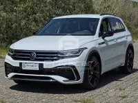 Usata VW Tiguan R-line 150 CV (110 kW) 2021 Bianco SUV