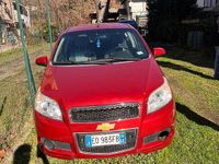 Usata Chevrolet Aveo 2010 Rosso Utilitaria