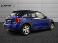 Usata Mini ONE 75 CV (55 kW) 2020 Blu/azzurro Utilitaria