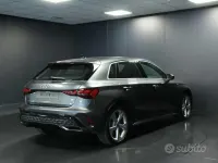 Nuova Audi A3 S-Line 150 CV (110 kW) 2025 Grigio Berlina