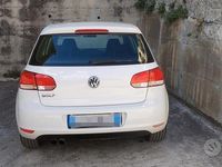 Usata VW Golf VI 110 CV (80 kW) 2009 Bianco Utilitaria