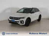 Usata VW T-Roc R-line 110 CV (80 kW) 2022 Bianco SUV