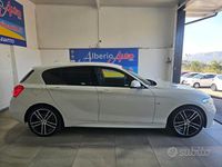 Usata BMW 116 M Sport 116 CV (85 kW) 2019 Bianco Utilitaria