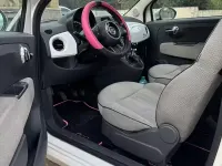 Usata Fiat 500 75 CV (55 kW) 2009 Bianco Cabrio