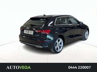 Usata Audi A3 Advanced 150 CV (110 kW) 2022 Nero pastello Berlina