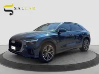 Usata Audi Q8 S-Line 231 CV (169 kW) 2020 Blu SUV