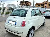 Usata Fiat 500 Lounge 85 CV (62 kW) 2012 Bianco Utilitaria