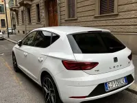 Usata Seat Leon FR 131 CV (96 kW) 2020 Bianco Berlina