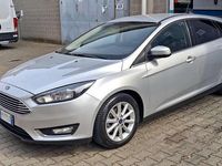 Usata Ford Focus Titanium 120 CV (88 kW) 2018 Argento Berlina