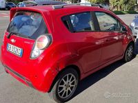 Usata Chevrolet Spark 81 CV (59 kW) 2011 Rosso Utilitaria