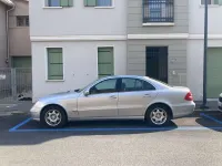 Usata Mercedes E220 150 CV (110 kW) 2003 Argento Berlina