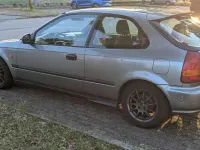 Usata Honda Civic LS 114 CV (83 kW) 1999 Grigio Berlina
