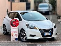 Usata Nissan Micra Acenta 70 CV (51 kW) 2019 Bianco Utilitaria