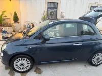 Usata Fiat 500 100 CV (73 kW) 2009 Blu Cabrio