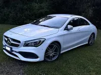 Usata Mercedes CLA200 Premium 136 CV (100 kW) 2016 Bianco Coupé