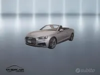 Usata Audi A5 Cabriolet Business 190 CV (139 kW) 2019 Argento Cabrio
