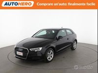 Usata Audi A3 150 CV (110 kW) 2017 Nero Utilitaria