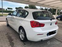 Usata BMW 116 2014 Bianco Utilitaria