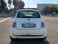 Usata Fiat 500 Lounge 69 CV (50 kW) 2009 Bianco Cabrio