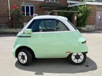 Usata Micro Microlino 13 kW (18 CV) 2025 Verde Utilitaria