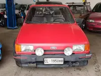 Usata Ford Fiesta S 69 CV (50 kW) 1987 Rosso Utilitaria