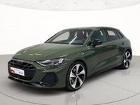 Usata Audi A3 S-Line 150 CV (110 kW) 2024 Verde distretto metallizzato Berlina