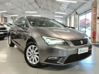 Usata Seat Leon ST Style 110 CV (80 kW) 2016 Grigio Station wagon