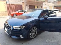 Usata Audi A3 Ambiente 150 CV (110 kW) 2017 Blu Berlina