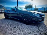 Usata Mercedes SLK250 AMG Edition 1 204 CV (150 kW) 2011 Nero Cabrio