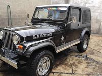 Usata Jeep CJ Laredo 121 CV (88 kW) 1981 Nero SUV