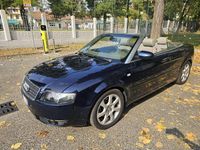 Usata Audi A4 Cabriolet 170 CV (125 kW) 2005 Blu/azzurro Cabrio
