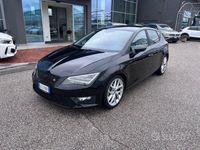 Usata Seat Leon FR 150 CV (110 kW) 2015 Nero Berlina