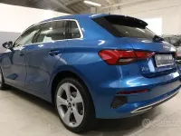 Usata Audi A3 Advanced 150 CV (110 kW) 2023 Blu Berlina